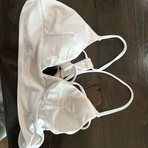 White Triangle Bralette
